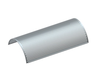 Screen basket, width 1588 mm, perforated plate thickness t=10, perforation Ø10, ligament 4 for Amis | Zerma Zerma GSH 800/1600
