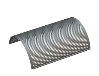 Screen basket, width 732 mm, perforated plate thickness t=6, perforation Ø10, ligament 4 for Zerma | AMIS Zerma GSE 500/700