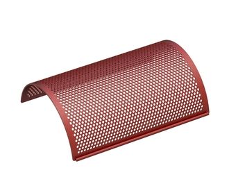 Screen basket, width 732 mm, perforated plate thickness t=6, perforation Ø12, ligament 4 for Zerma | AMIS Zerma GSE 500/700