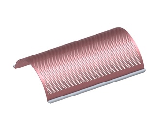 Screen basket width 995, screen plate thickness t=6, perforation Ø10, ligament 4, Hardox for Herbold Meckesheim USA - Resource Recycling Systems Inc. Herbold SMS 60/100