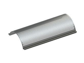 Screen basket, width 995, screen plate thickness t=6, perforation Ø15, ligament 5, structural steel for Herbold Meckesheim USA - Resource Recycling Systems Inc. 