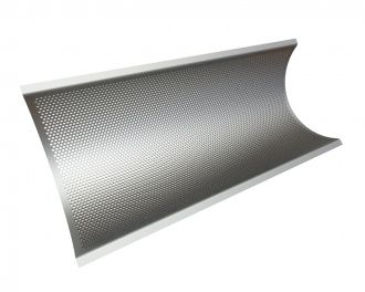 screen length 980, t=5, Ø7, St 52-3 runde Lochung Ø7, Steg 3, ohne Unterlage pour Eldan Recycling Eldan FG 952