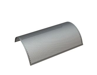 Screen plate 1022 wide, plate thickness t=5 perforation Ø12, ligament 5 for Netzsch-Condux Mahltechnik GmbH 