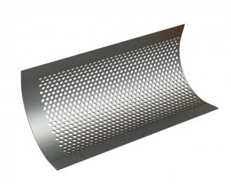 Screen plate 1055 wide, plate thickness t=10, perforation Ø20, ligament 8, Creusabro for Eldan Recycling Eldan MPR 200
