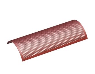 Screen plate 1073 wide, sheet thickness t=8 hole Ø12, bar width 6, Hardox for Heinrich Dreher Maschinenbau 