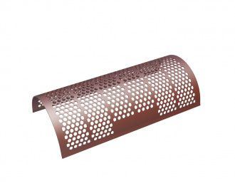 Screen plate 1705 wide, plate thickness t=10, perforation Ø37, mixed ligament 11/16, Hardox for MeWa | Ehehalt | Andritz MeWa | THM Recycling Mewa UG 1608