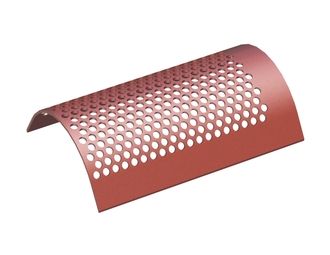 Screen plate 854 wide, sheet thickness t= 10 hole Ø35, bar width10 for Eldan Recycling 