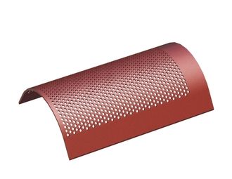 Screen plate 854 wide, sheet thickness t=10 hole Ø14, bar width 7 for Eldan Recycling 