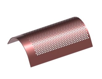 Screen plate 854 wide, sheet thickness t=10 hole Ø16, bar width 5 for Eldan Recycling 