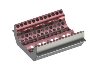 Screen plate 950 wide, sheet thickness t=10 for Untha 