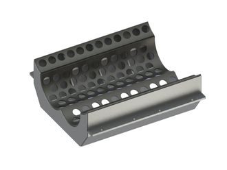 Screen plate 950 wide, sheet thickness t=10 for Untha 