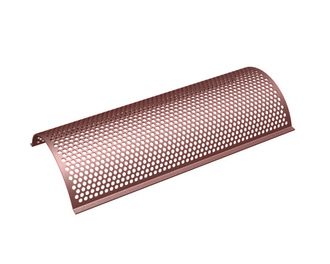 Screen plate 978 wide, screen plate thickness t=5, perforation Ø6, bar 3, Hardox for Eldan Recycling 