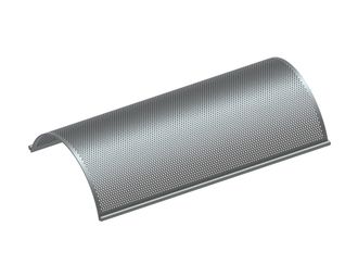 Screen plate width 1525, screen plate thickness t=10, round perforation Ø11, ligament 5 