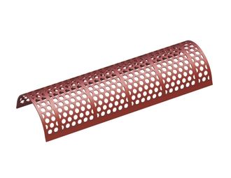 Screen plate width 1600, plate thickness t=10, round perforation Ø40, ligament 15, Hardox for MeWa | Ehehalt | Andritz MeWa | THM Recycling 