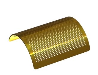 Screen plate, width 429, screen plate thickness t=6, perforation Ø8, ligament 4 for Heinrich Dreher Maschinenbau 