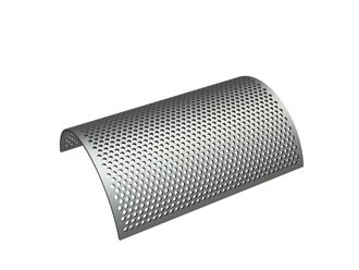 Screen plate, width 432, screen plate thickness t=6, perforation Ø8, ligament 4 for ZERMA America LLC 