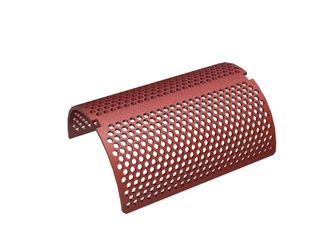 Screen plate, width 494, screen plate thickness t=10, perforation Ø15, ligament 5 for WEIMA America Inc. Weima WLK 1500