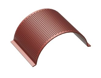 Screen plate, width 507, screen plate thickness t=10, perforation Ø12.7, ligament 7, Hardox for Cumberland 
