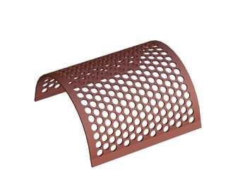 Screen plate, width 639, screen plate thickness t=10, perforation Ø35, ligament 9, Hardox for MeWa | Ehehalt | Andritz MeWa | THM Recycling Andritz MeWa UG 600