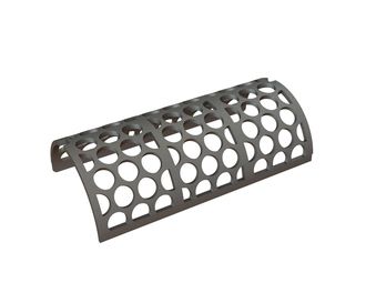 Screen plate, width 744, screen plate thickness t=15, perforation Ø60, ligament 12, structural steel for WEIMA America Inc. Weima WLK 1500