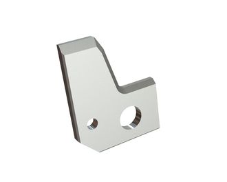 Shear saddle 68x55x6, M8 thread, X version for HSM 