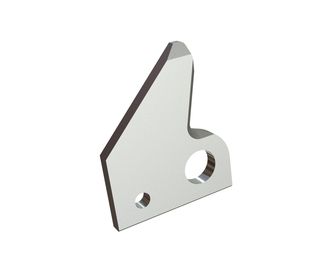 Shear saddle 68x55x6, M8 thread, X version for HSM GmbH + Co. KG 