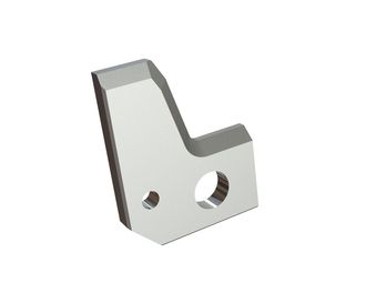 Shear saddle 68x55x8, M8 thread, X version for HSM 