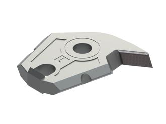 Sickle-tooth knife left for Komptech-Farwick 