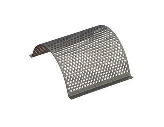 Siebblech 397 breit, Siebblechstärke t=4 Lochung Ø5, Steg 2.5 für Molinari 