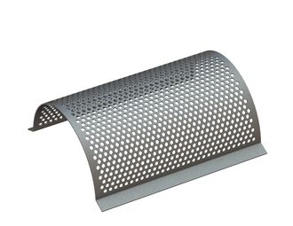 Siebblech 580 breit, Siebblechstärke t=4 Lochung Ø5, Steg 4 