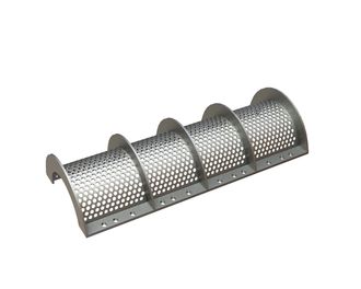 Siebkorb 1322 mm breit, Siebblechstärke t=8, Lochung Ø20 Steg 7 für Vecoplan Vecoplan VAZ 1300