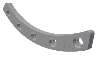 Siebsegment, t=25 für Vecoplan Vecoplan VVZ