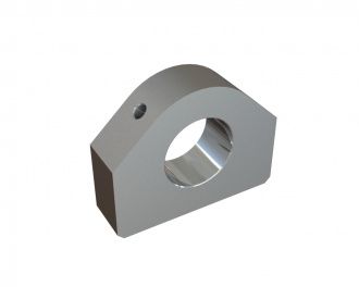 Soporte de perno para engranaje intermedio 180x140x50 para Lindner Recyclingtech Lindner Jupiter