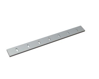Stator knife 1048x100x20, PremiumCut, 7 slotted holes, cutting edge 90°, X version for Hosokawa Alpine AG 