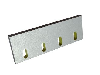 Stator knife 286x98x19, Eco Line, 4 slotted holes, 2xM8 threads, Y version for Molinari 