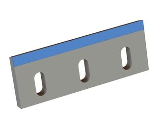 Stator knife 299x113x21, Hybrid Line, cutting edge 75°, M10, carbide grade H4 