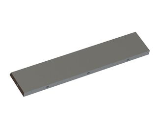 Stator knife 498x105x20 Premium Line, cutting edge 70°, 5xM12 thread, X version for Folcieri 