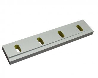 Stator knife 500x105x34, StandardCut, 4 slotted holes, X version for Eldan Recycling Eldan FG 1500