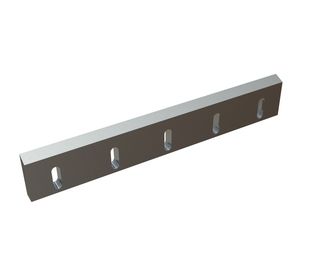 Stator knife 530x87x22, PremiumCut, 5 slotted holes, cutting edge 70°, X version for Tria 