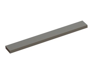 Stator knife 605x68x20 Premium Line, cutting edge 10°, X version 