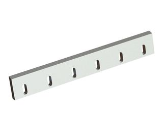 Stator knife 648x96x22, PremiumCut, 6 slotted holes, cutting edge 75°, Y version for Heinrich Dreher Maschinenbau 