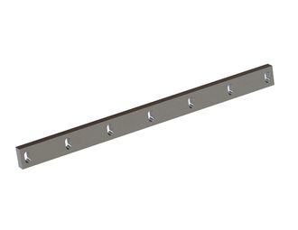Stator knife 684x50x20, PremiumCut, 7 slotted holes, cutting edge 90°, X version 
