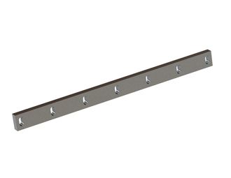 Stator knife 684x50x20, PremiumCut, 7 slotted holes, cutting edge 90°, Y version 