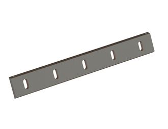 Stator knife 725x100x22, Premium Line, 5 slotted holes, cutting edge 75°, 4xM12, X version for ZERMA America LLC 