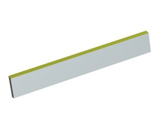 Stator knife 746x106x20, Eco Line, 4xM12, cutting edge 70°, X version for Folcieri 