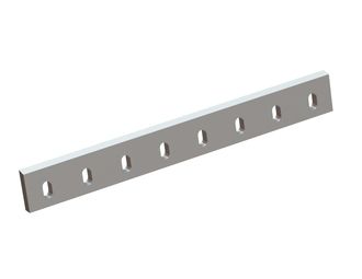 Stator knife 790.5x97x22, Premium Line, 8 slotted holes, cutting edge 78°, X version for Cumberland 