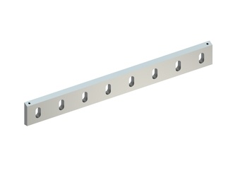Stator knife 794x100x22, Premium Line, 8 slotted holes 22x47 spacing 100, 4xM10 for Zerma | AMIS 