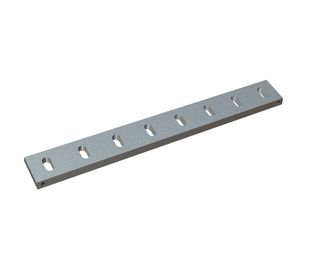 Stator knife 795x100x22, Eco Line, 8 slotted holes, cutting edge 75°, X version for Zerma | AMIS 