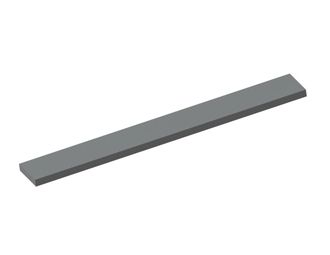 Stator knife 826x90x19 Premium Line, cutting edge 75°, Y version for Previero | Sorema 