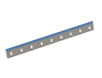 Stator knife 970x96x24, CarbideCut, cutting edge 75°, carbide grade H5, 9x slotted holes 22x46 for Heinrich Dreher Maschinenbau 